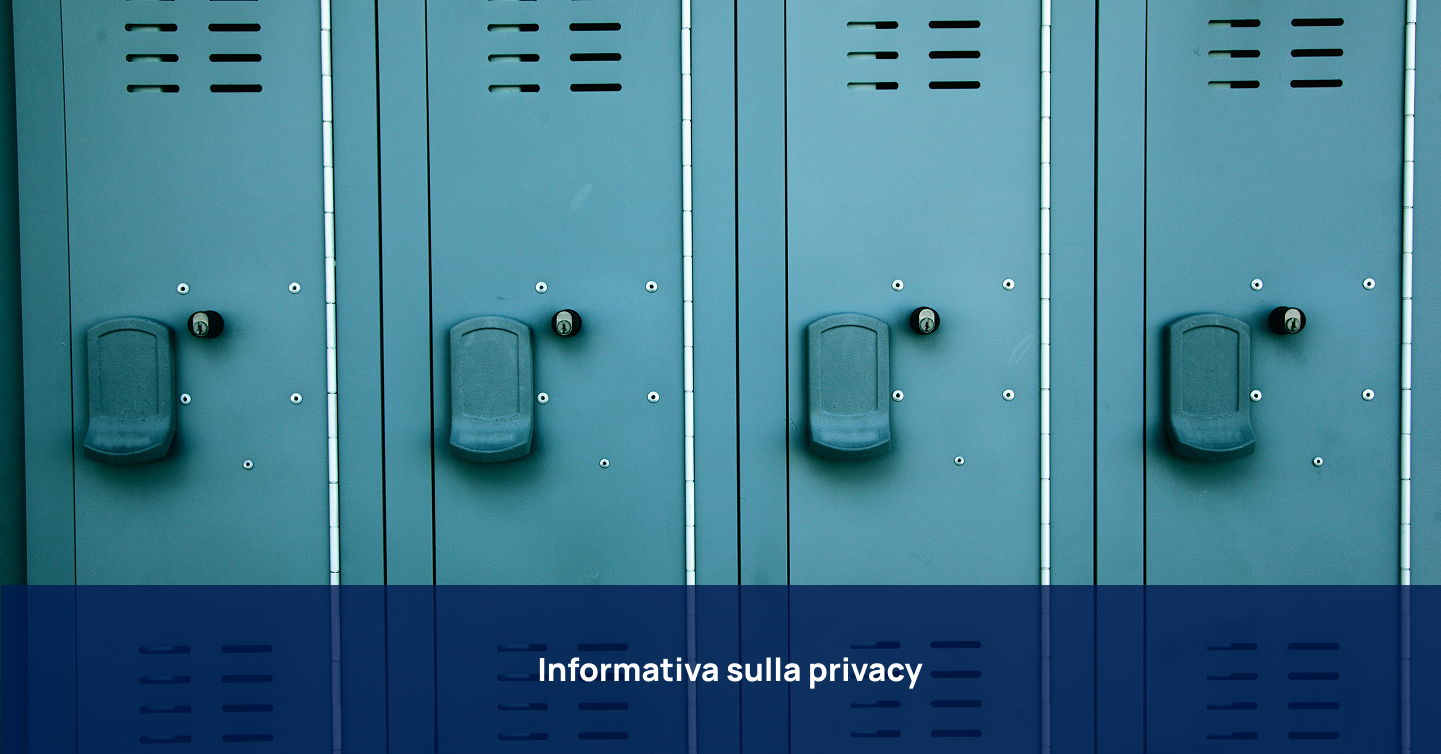 Informativa sulla privacy Dichiarazione di protezione dei dati
